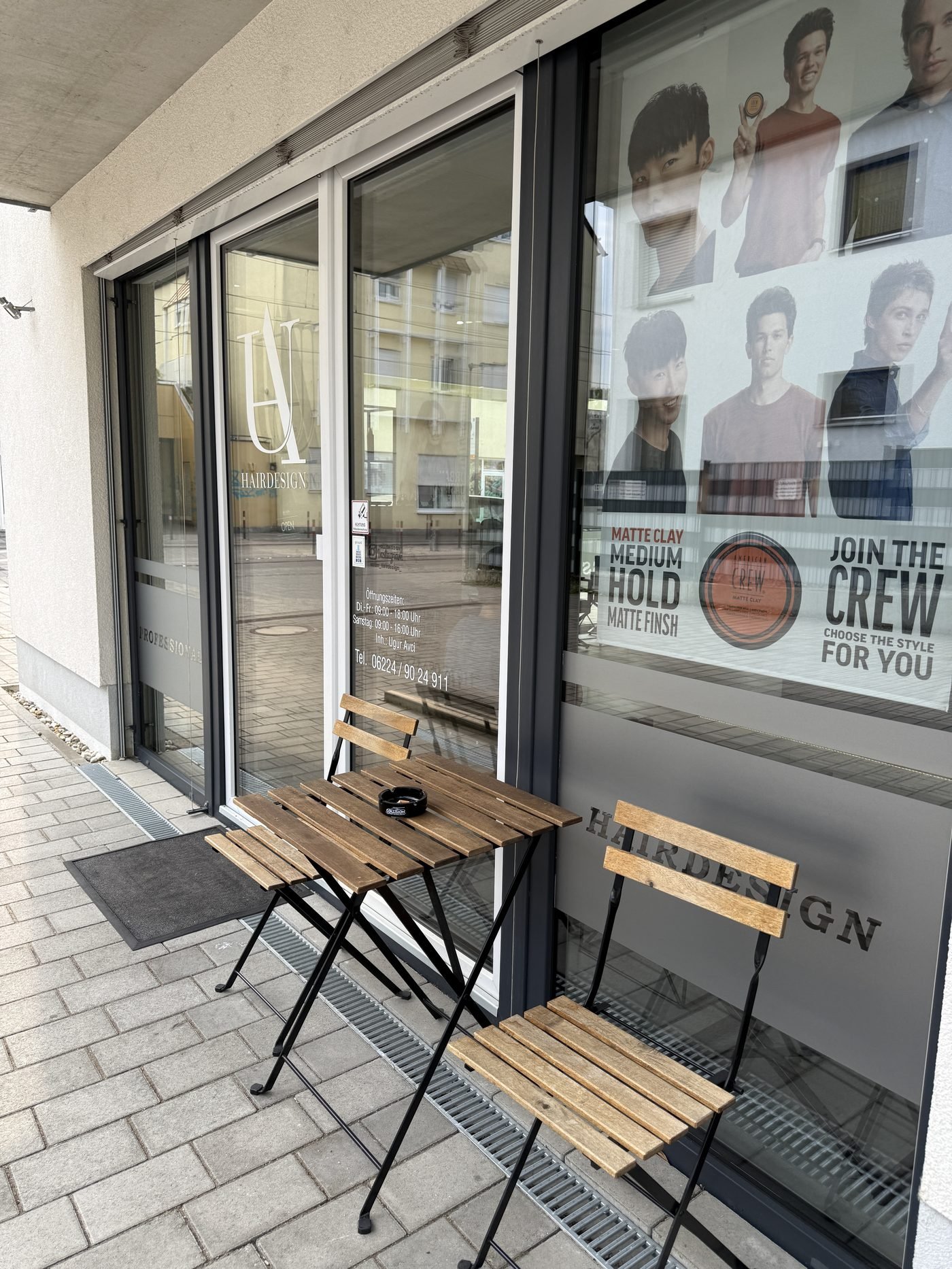 Außenansicht Salon HairDesign in Leimen